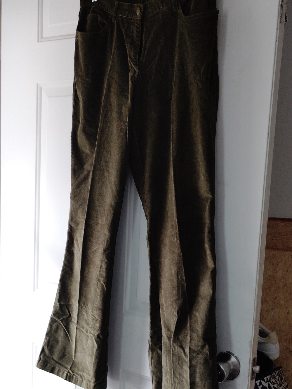 Wide Leg Pants in Green